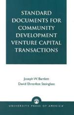 Standard Documents for Community Development Venture Capital Transactions