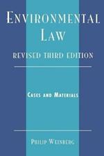 Environmental Law: Cases and Materials