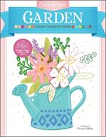 ColorMaps: Garden: Color-Coded Patterns Adult Coloring Book