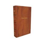 KJV Holy Bible: Large Print Thinline, Tan Leathersoft, Red Letter, Comfort Print: King James Version