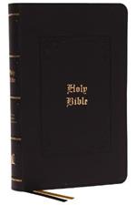 KJV, Personal Size Large Print Reference Bible, Vintage Series, Leathersoft, Black, Red Letter, Thumb Indexed, Comfort Print: Holy Bible, King James Version