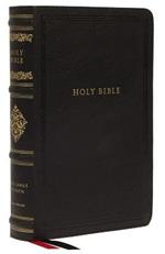 KJV, Wide-Margin Reference Bible, Sovereign Collection, Leathersoft, Black, Red Letter, Comfort Print: Holy Bible, King James Version