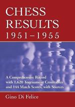 Chess Results, 1951-1955: A Comprehensive Record with 1,615 Crosstables and 143 Match Scores, with Sources
