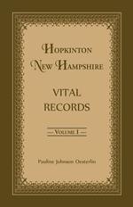 Hopkinton, New Hampshire, Vital Records, Volume 1