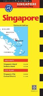 Singapore Travel Map Thirteenth Edition