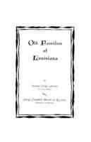 Old Families of Louisiana