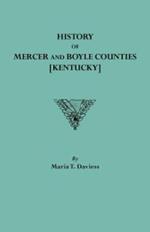 History of Mercer and Boyle Counties [Kentucky]