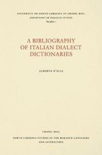 A Bibliography of Italian Dialect Dictionaries