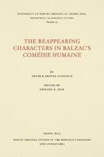 The Reappearing Characters in Balzac's ComA (c)die Humaine