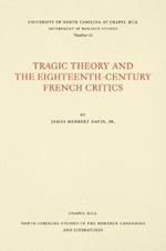 Tragic Theory and the Eighteenth-Century French Critics