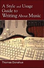 A Style and Usage Guide to Writing About Music