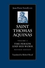 Saint Thomas Aquinas v. 1; Person and His Work