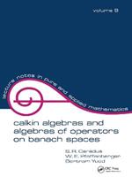 Calkin Algebras and Algebras of Operators on Banach Spaces