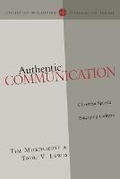 Authentic Communication – Christian Speech Engaging Culture