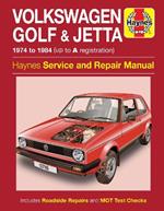 VW Golf & Jetta Mk 1 Petrol 1.1 & 1.3 (74 - 84) Haynes Repair Manual: 1974-84