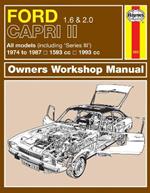 Ford Capri II (and III) 1.6 & 2.0 (74 - 87) Haynes Repair Manual