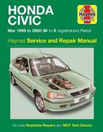 Honda Civic Petrol (Mar 95 - 00) Haynes Repair Manual: 95-00