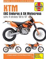 KTM EXC Enduros & SX Motocross sohc 4-strokes (00 - 07)