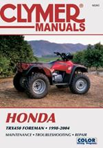 Honda TRX450 Foreman Series ATV (1998-2004) Service Repair Manual