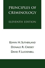 Principles of Criminology