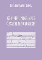 175 Musical Programmes: Classical Music Concerts