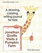 Jonathan Giraffe Visits a Pumpkin Farm
