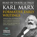 Formative Early Writings by Karl Marx