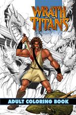 Wrath of the Titans: Adult Coloring Book