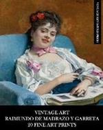 Vintage Art: Raimundo De Madrazo Y Garreta: 20 Fine Art Prints: Figurative Ephemera for Framing and Home Decor