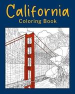 California Coloring Book: California City & Landmark Coloring Books for Adults