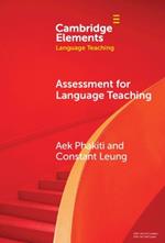 Assessment for Language Teaching