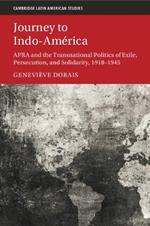 Journey to Indo-América: APRA and the Transnational Politics of Exile, Persecution, and Solidarity, 1918–1945