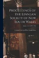 Proceedings of the Linnean Society of New South Wales; Index v.1-50 (1875-1925)