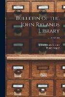 Bulletin of the John Rylands Library; v.1: 2(1903-04)