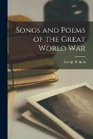 Songs and Poems of the Great World War