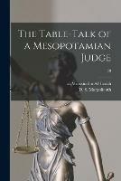 The Table-talk of a Mesopotamian Judge; 28