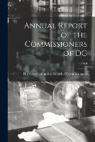 Annual Report of the Commissioners of DC; 3 1910