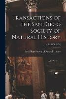 Transactions of the San Diego Society of Natural History; v.16 (1970-1972)