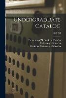 Undergraduate Catalog; 1922/23