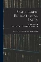 Significant Educational Facts: North Carolina Public School Statistics for 1904-'05