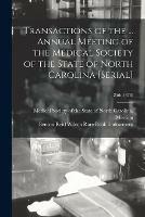 Transactions of the ... Annual Meeting of the Medical Society of the State of North Carolina [serial]; 25th(1878)