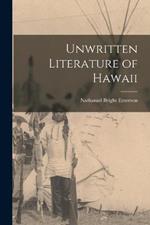 Unwritten Literature of Hawaii