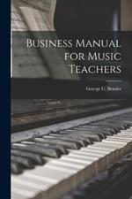 Business Manual for Music Teachers