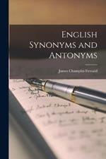 English Synonyms and Antonyms