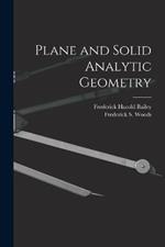 Plane and Solid Analytic Geometry