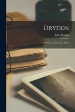 Dryden: An Essay of Dramatic Poesy