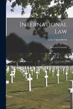 International Law: War and Neutrality