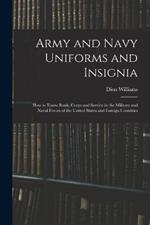 Army and Navy Uniforms and Insignia: How to Know Rank, Corps and Service in the Military and Naval Forces of the United States and Foreign Countries