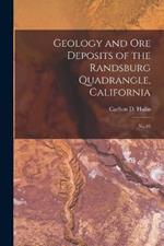 Geology and ore Deposits of the Randsburg Quadrangle, California: No.95