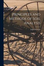 Principles and Methods of Soil Analysis